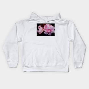 Pink Peonies Kids Hoodie